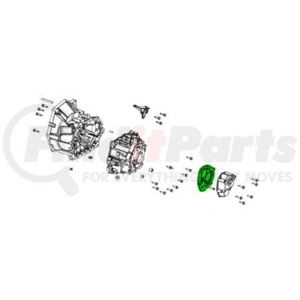 Mopar 68219066AA Manual Transmission Case Extension - For 2012-2019 Fiat 500