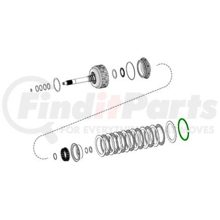 Automatic Transmission Clutch Pack Snap Ring