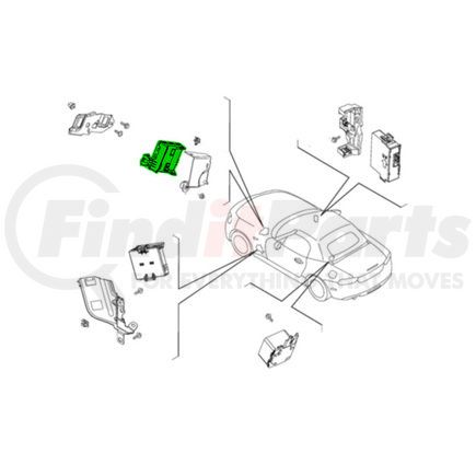 Mopar 68328515AA Lighting Control Module - For 2017-2019 Fiat 124 Spider