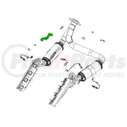 Mopar 68370862AA Oxygen Sensor Bracket