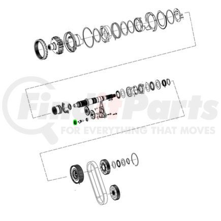 Mopar 68402309AA Automatic Transmission Carrier Thrust Bearing Race