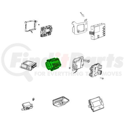Mopar 68423109AA Differential Control Module