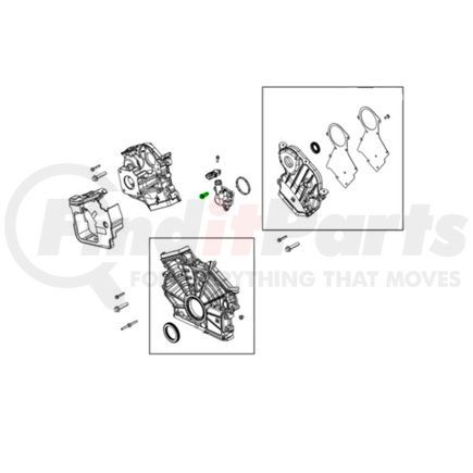 Mopar 68490043AA Engine Crankcase Pressure Sensor