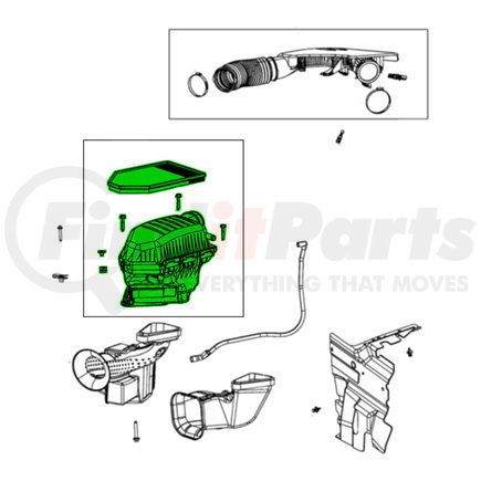 Mopar 68532218AA Air Cleaner Assembly