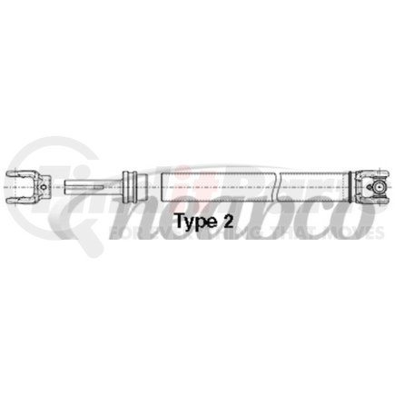 Neapco N10271-SF Power Take Off Propshaft Assembly