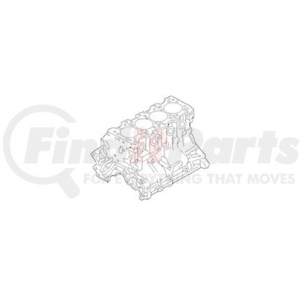 Ford 6F1Z6010AA Engine Cylinder Block - for 1995-2008 Ford Ranger/Taurus/Mercury Sable