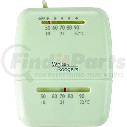 White Rodgers M100 T-STAT HEAT/COOL WHT