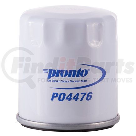 Premium Guard PO4476 Engine Oil Filter - Spin-On, Cellulose, 3/4-16", 400 PSI