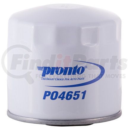 Premium Guard PO4651 Engine Oil Filter - Spin-On, Synthetic, M22 X 1.5, 275 PSI