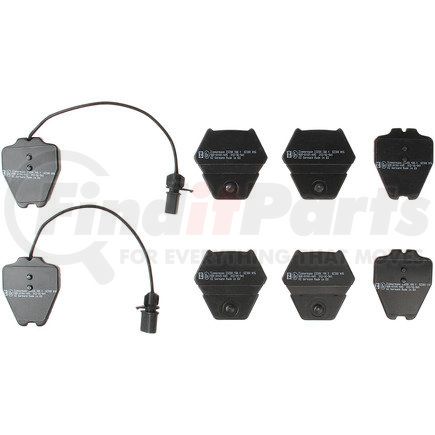 Zimmermann 23280 180 1 Disc Brake Pad for VOLKSWAGEN WATER