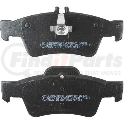 Zimmermann 23334 165 1 Disc Brake Pad for MERCEDES BENZ