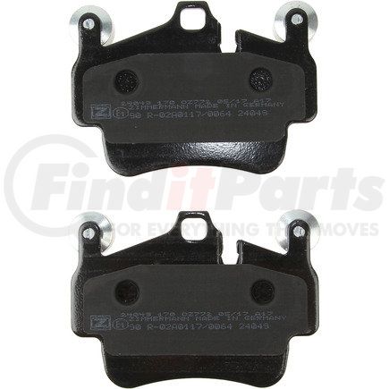 Zimmermann 24049 170 9 Disc Brake Pad for PORSCHE