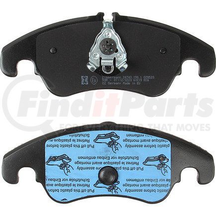 ZIMMERMANN 24743 190 1 Disc Brake Pad for VOLKSWAGEN WATER