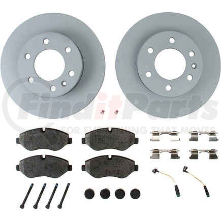 Zimmermann 640 4310 00 Disc Brake Pad and Rotor Kit for MERCEDES BENZ