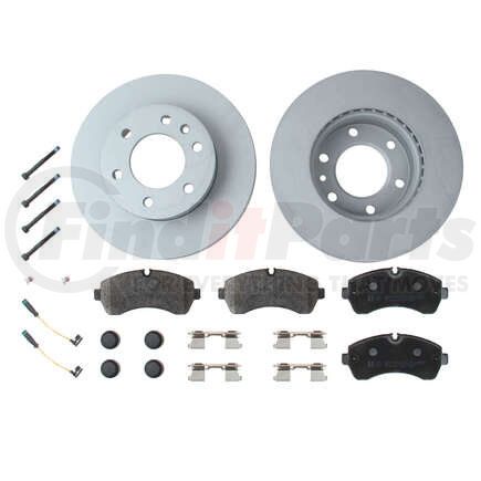 Zimmermann 640 4311 00 Disc Brake Pad and Rotor Kit for MERCEDES BENZ
