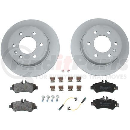 Zimmermann 640 4312 00 Disc Brake Pad and Rotor Kit for MERCEDES BENZ