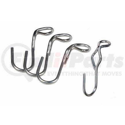 Doleco USA 28630003 Rubber Rope Hooks - 100 pc Bag