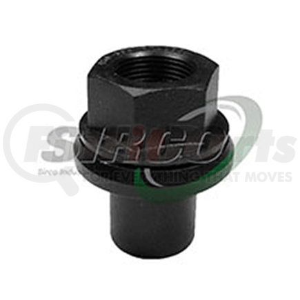 Sirco 333SN28 Nut - M22-1.5 x 28mm Sleeve Nut, Flanged Cap Nut, For H.D. Aluminum