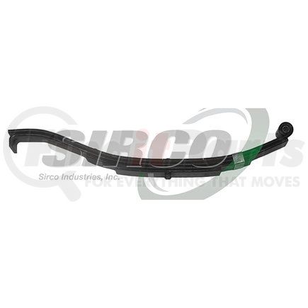 Sirco 7231 Leaf Spring - 26-1/8" Length, 4-leaf Design, 2.5K Rate, 2" Wide