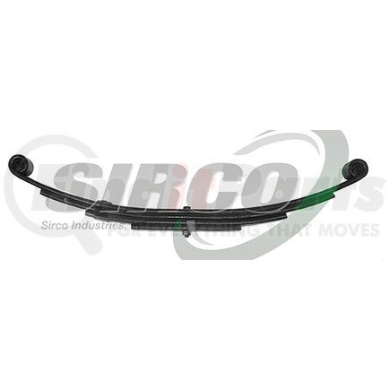 Sirco 7225 Leaf Spring - 25-1/4" Length, 4-leaf Design, 2.4K Rate, 1-3/4" Wide