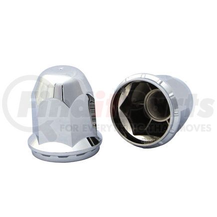 Alcoa 001851 Wheel Nut Cover - For 33 mm. Hex Two-Piece Flange Nuts for Trucks (screw-on), Chrome