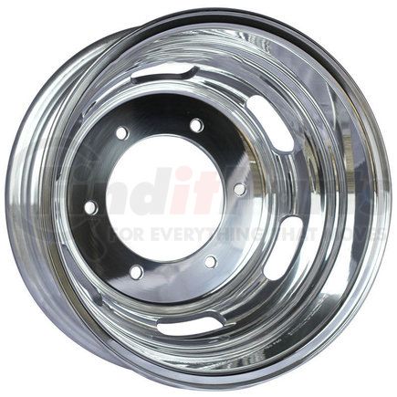 Alcoa 251802 Aluminum Wheel - 16" x 5.5" Wheel Size, Hub Pilot, Mirror Polish Inside Only