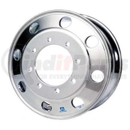 Alcoa 765421 Aluminum Wheel - 19.5" x 6.75" Wheel Size, Hub Pilot, Mirror Polish Outside Only