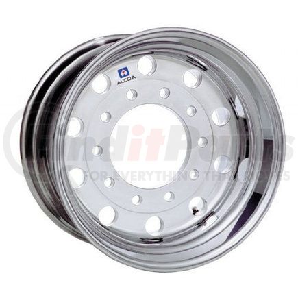 Alcoa 834621 Aluminum Wheel - 22.5" x 13" Wheel Size, Hub Pilot, Mirror Polish Outside Only