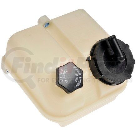 Dayton Parts 603-5206 Power Steering Reservoir - Black and White, Plastic, Heavy Duty