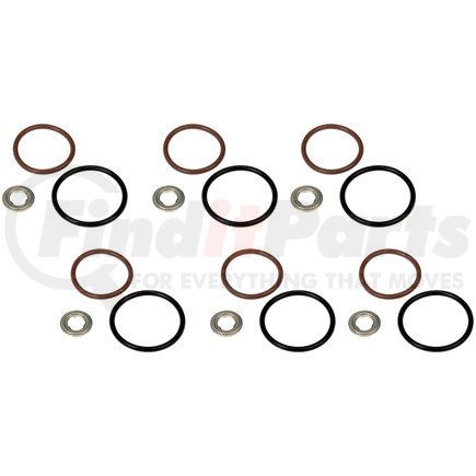Dayton Parts 904-8061 Diesel Fuel Injector Seal Kit - 12 O-Rings, for International DT466 Engine
