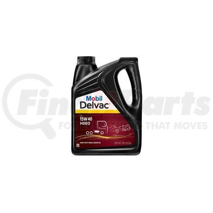 Exxon/Mobil Oil 125152 Delvac™ Engine Oil - SAE 15W-40 HDEO, Heavy Duty, Diesel, 1 Gallon
