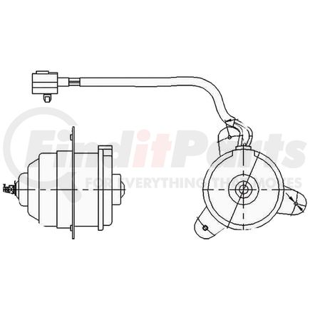 Global Parts Distributors 2312197 gpd Electric Cooling Fan 2312197