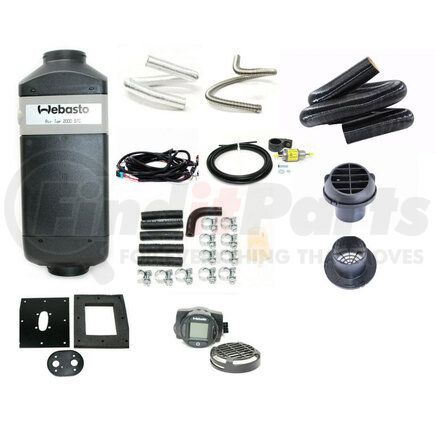 Webasto Thermo Top Evo Diesel Kit w/Enclosure 12V - 5013389A - Shop Cummins