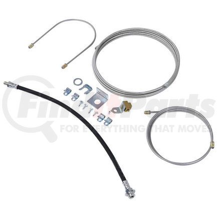 Demco 5643 Brake Hydraulic Line Kit - Drum Brakes, For Single Axle Trailers, 240 in. Main Line