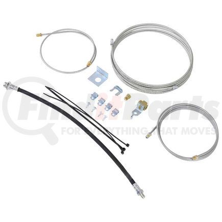 Demco 6097 Brake Hydraulic Line Kit - Drum Brakes, For Single Axle Trailers, 180 in. Main Line
