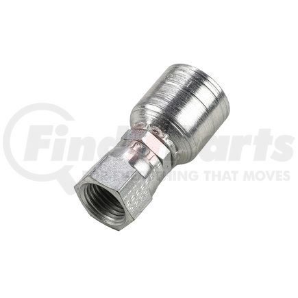 Weatherhead 04Z-606 Z Series Hydraulic Coupling / Adapter - Female Swivel, 0.562" hex, 9/16-18 thread