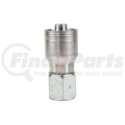 Weatherhead 08Z-610 Z Series Hydraulic Coupling / Adapter - Female Swivel, 0.86" hex, 7/8-14 thread