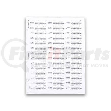 Weatherhead FF90645 Eaton Weatherhead Z Series Labels and Tags Label Set
