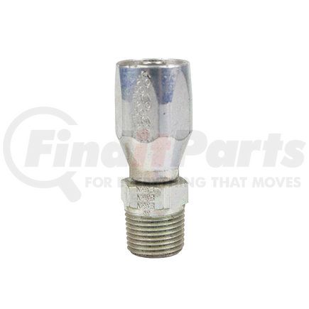 Weatherhead 24706N-106 247 N Series Hydraulic Coupling / Adapter - Male, 0.812" hex, 3/8-18 thread