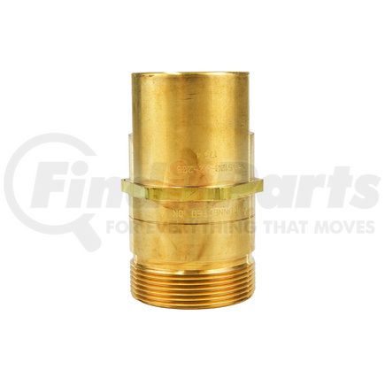 Weatherhead 5100-S2-20B Hansen and Gromelle Coupling - Coupling MHalf Brass 1 1/4I