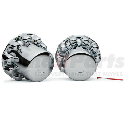 Haltec 087100B One Piece Rear Hub Cover System for 33 mm Hub Piloted Wheels