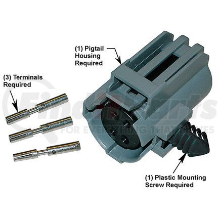 Global Parts Distributors 1711515 A/C Pressure Transducer-Connector Global 1711515