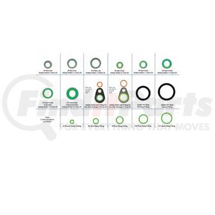GLOBAL PARTS DISTRIBUTORS 1311680 HD O-Ring/Washer Kit Box