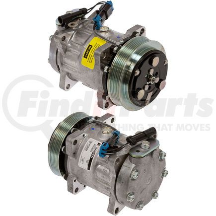 Global Parts Distributors 7512828 A/C Compressor, Assembly, SD7H15