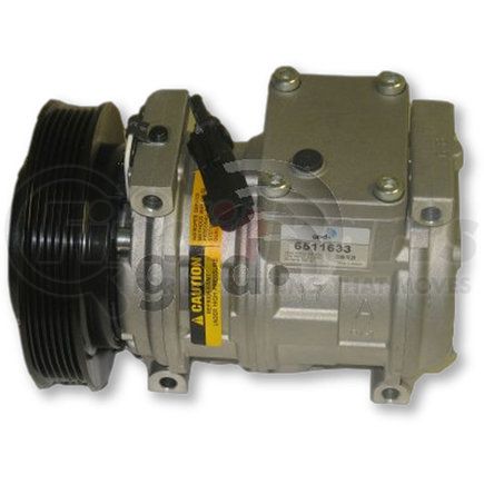 Global Parts Distributors 6511633 gpd Compressor New 6511633