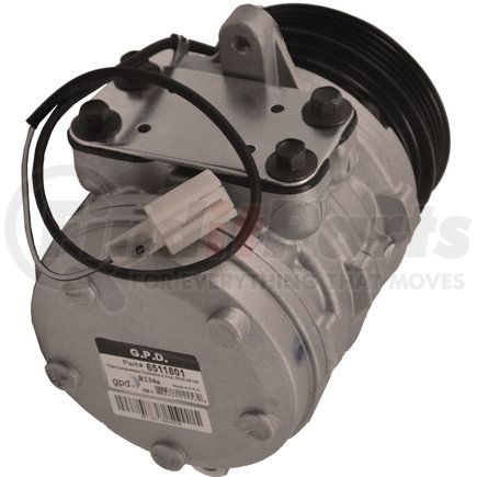 Global Parts Distributors 6511801 gpd Compressor New 6511801