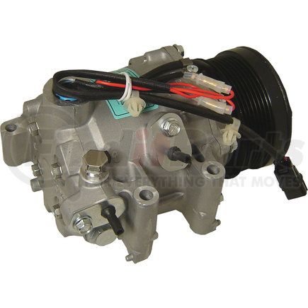 Global Parts Distributors 6512349 A/C Compressor-New Global 6512349 fits 06-11 Honda Civic 1.8L-L4