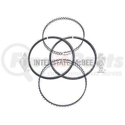 Interstate-McBee A-5179836 Engine Piston Ring Kit - Oil Control
