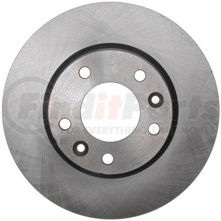 ACDelco 18A1631A Disc Brake Rotor - 5 Lug Holes, Cast Iron, Non-Coated, Plain, Vented, Front