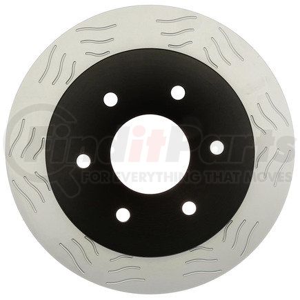 ACDelco 18A1618SD Disc Brake Rotor - 6 Lug Holes, Cast Iron Slotted, Solid, Turned, Rear